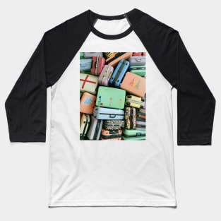 Stack of travel suitcase Baseball T-Shirt